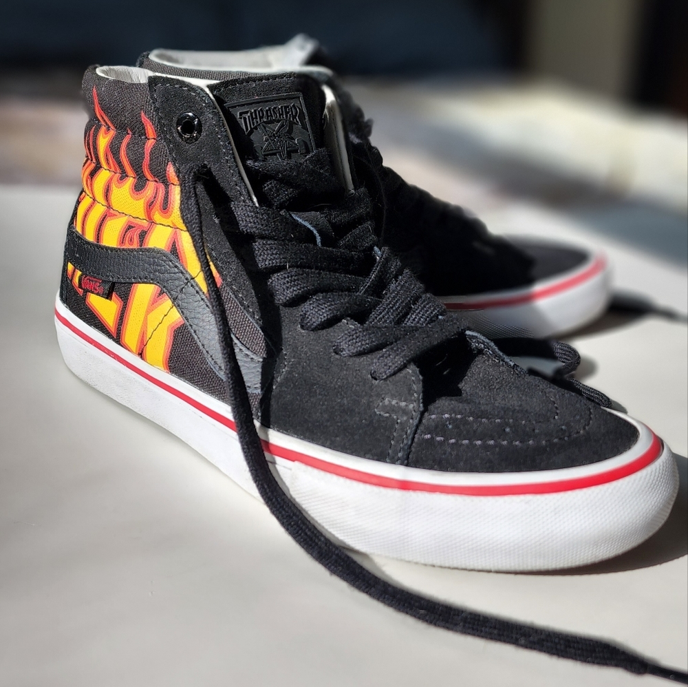 Vans Limited Edition Thrasher SK8 Hi Tops